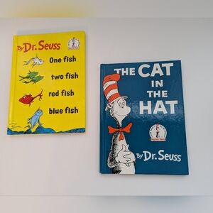 Dr. Seuss Children's Hard Cover Book Set